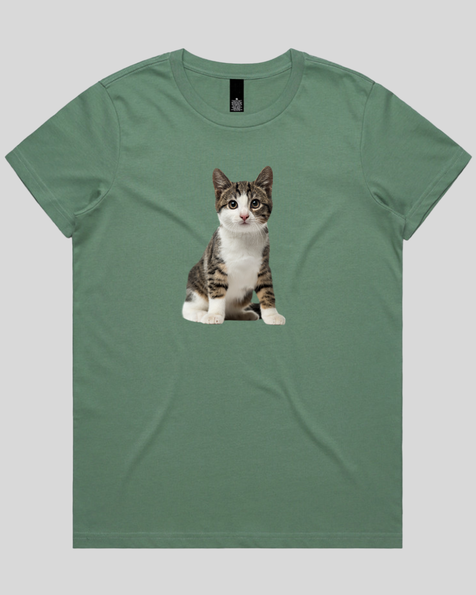 Cute Baby Cat Women's T-Shirt