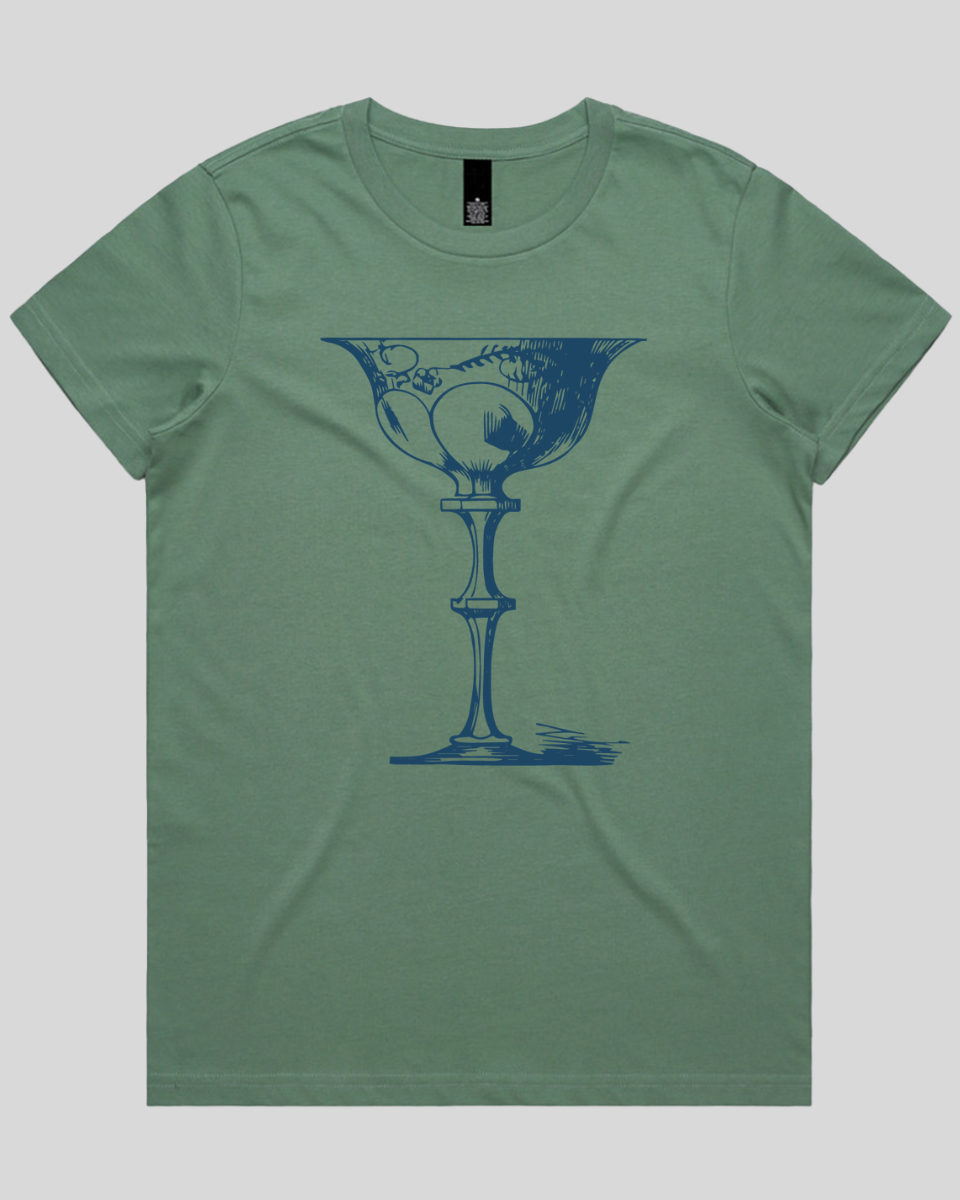 Victorian Cocktail Glass Women's T-Shirt