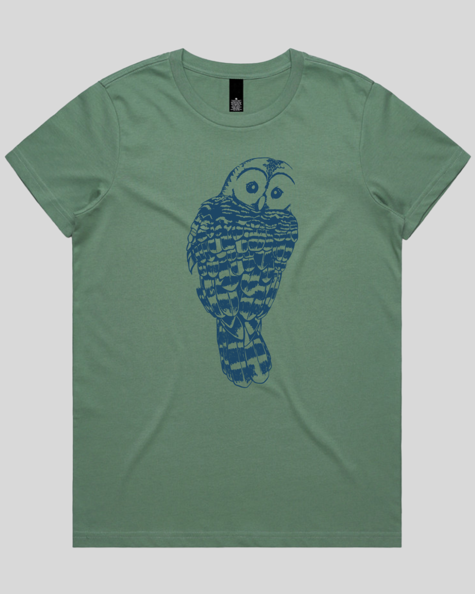 Wise Woodland Owl Women's T-Shirt