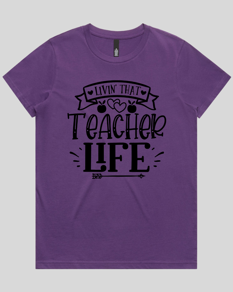 Livin that teacher life  Women's T-Shirt