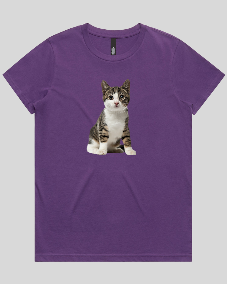 Cute Baby Cat Women's T-Shirt