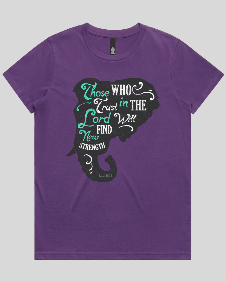 Trust In The Lord Women's T-Shirt