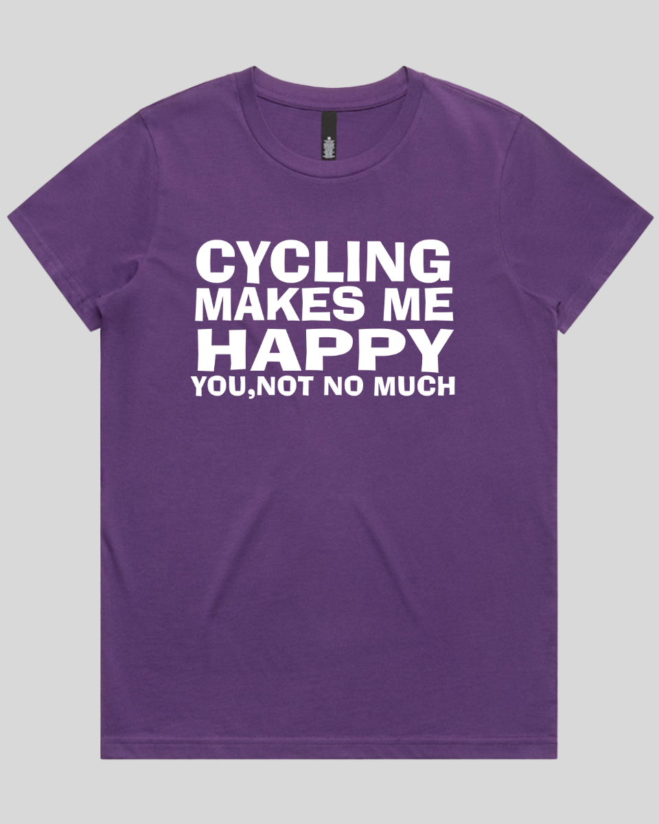 cycling makes me Women's T-Shirt