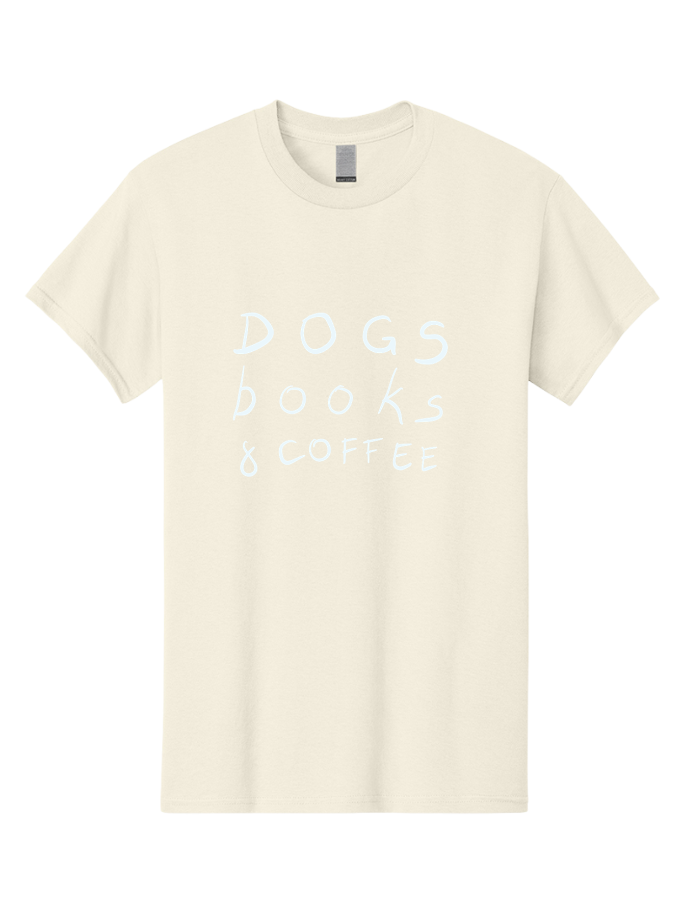 Dogs-Books-Coffee Men'S Graphic Tee, 100% Cotton, Comfortable Casual Summer Wear, Machine Washable, Dog Friendly Cafe, Coffee Shop, Bookstore, Dogs And Coffee, Pet Friendly, Relaxed Atmosphere, Casual Vibe, Coffee Culture -  Aaa025