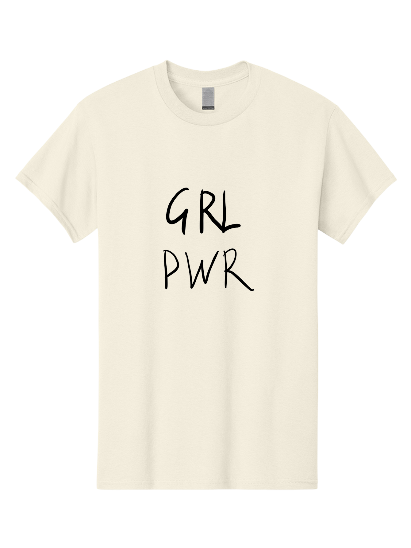 Grl-Pwr Men'S Graphic Tee, 100% Cotton, Comfortable Casual Summer Wear, Machine Washable, Girl Power, Female Empowerment, Feminist Movement, Women'S Rights, Strong Women, Social Justice -  Aaa049