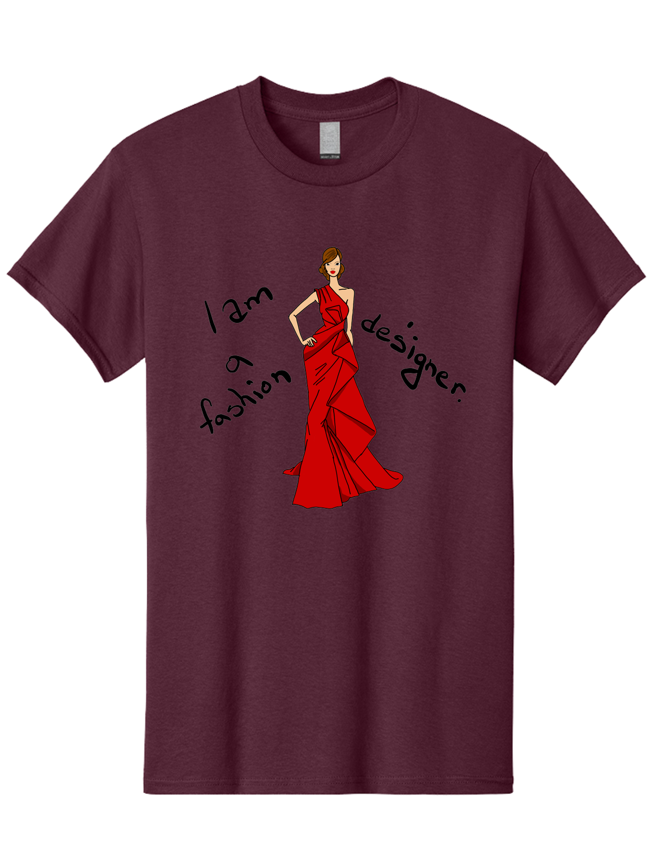 fashion designer, stylish woman, red dress, elegant pose, fashion statement, design inspiration, fashion illustration, designer clothing