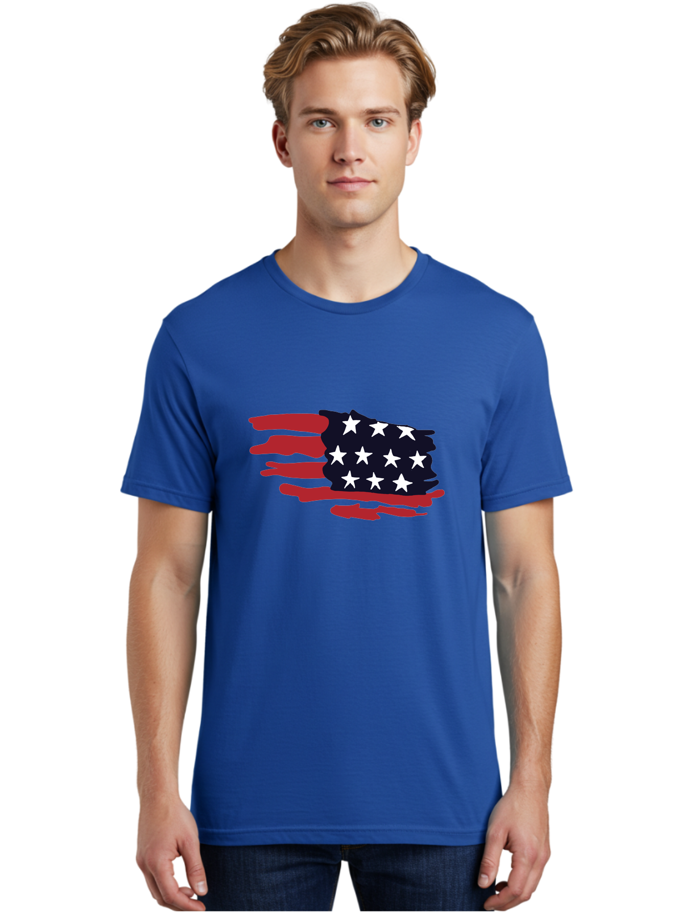American flag, red and white stripes, white stars, patriotic symbol, US national flag, freedom representation, abstract design, artistic expression