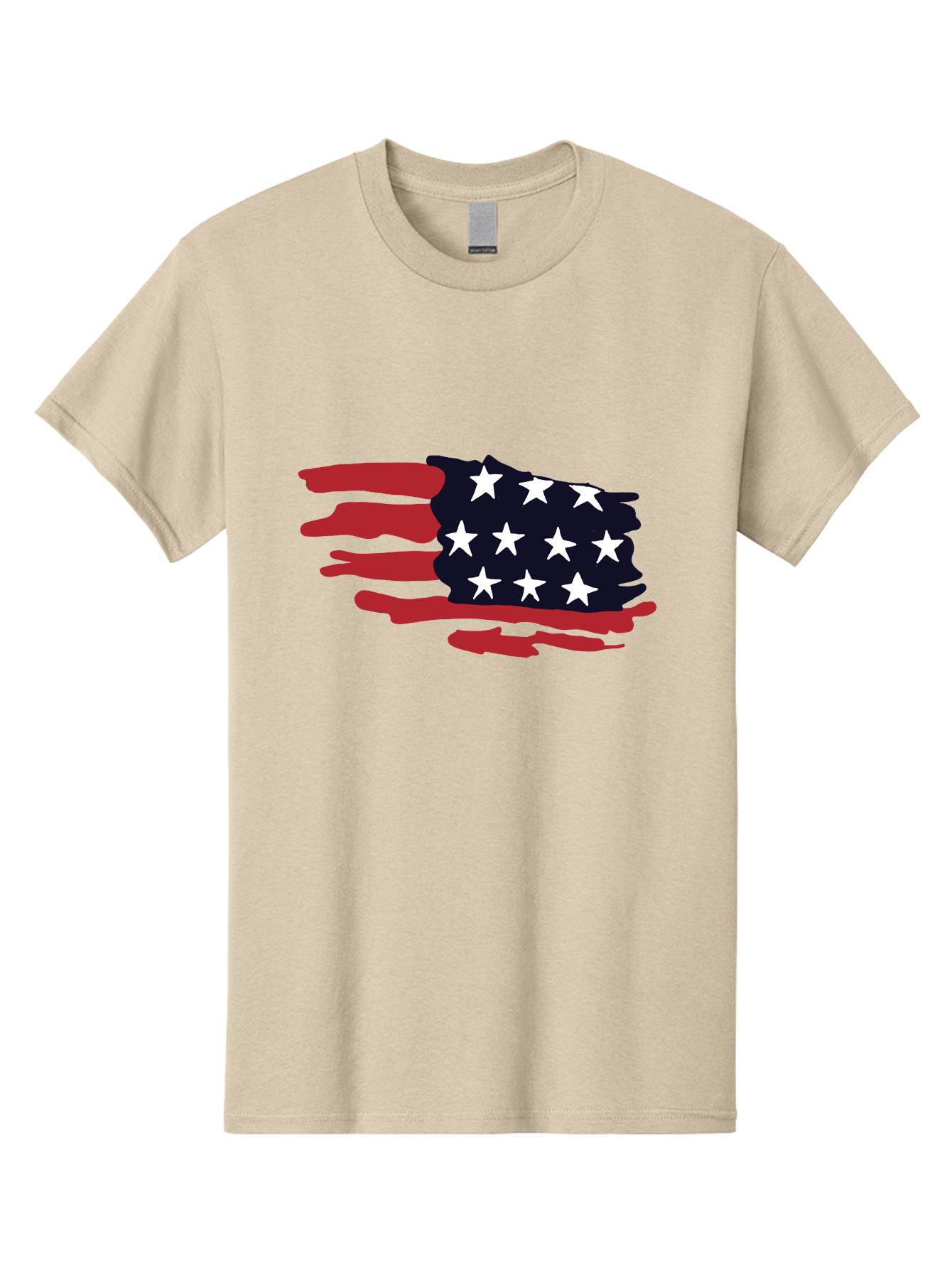 American flag, red and white stripes, white stars, patriotic symbol, US national flag, freedom representation, abstract design, artistic expression