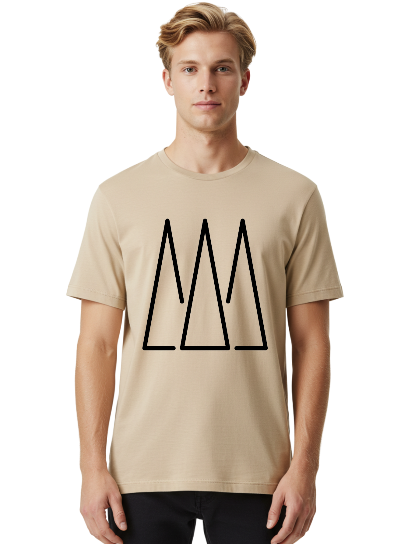 Mastercard Men'S Graphic Tee, 100% Cotton, Comfortable Casual Summer Wear, Machine Washable, Stylized Letter M, Modern Typography, Minimalist Design, Simple Shapes, Bold Lines, Graphic Element, Uppercase Letter -  Aaa193