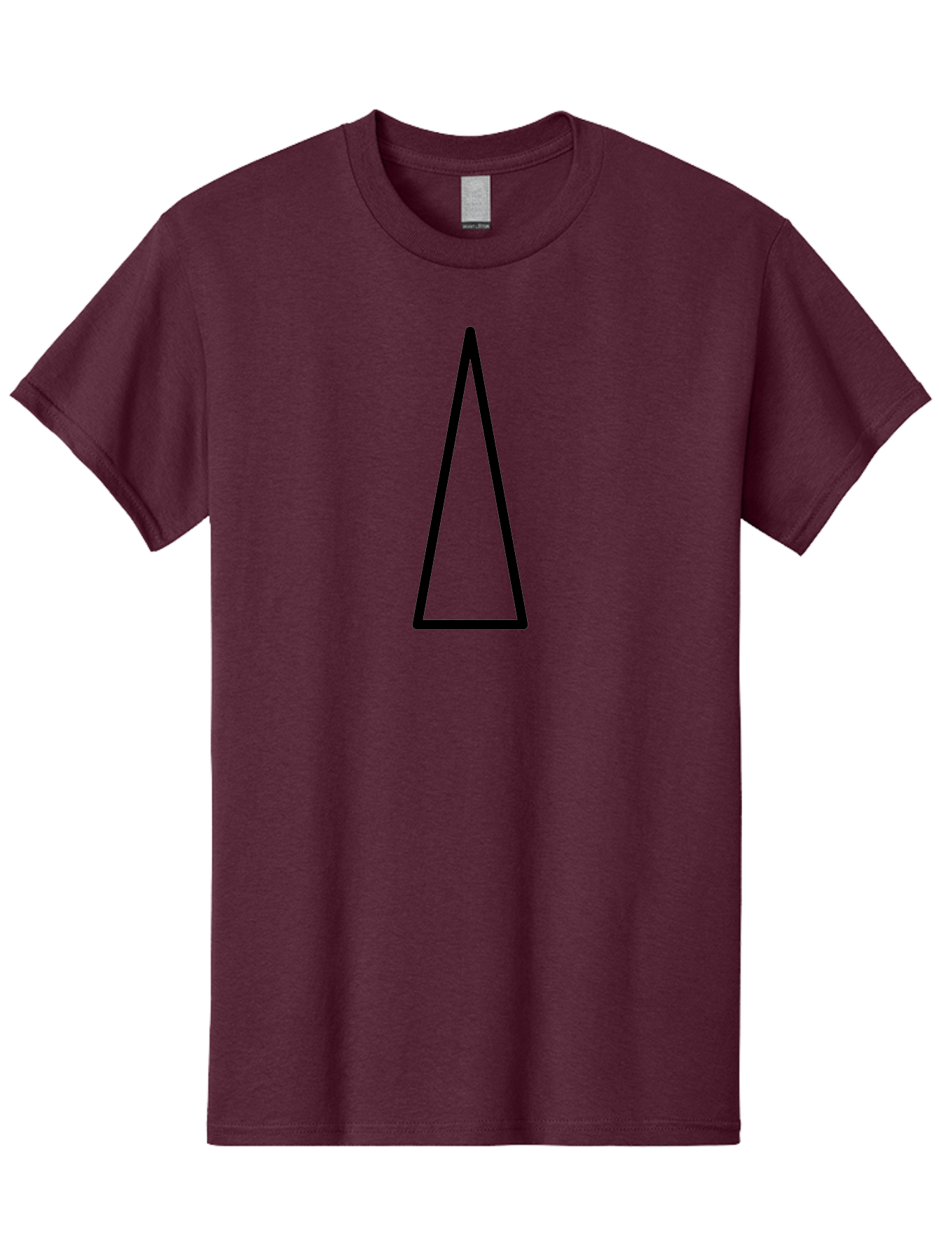 black triangle, geometric shape, equilateral triangle, symmetrical figure, minimalist design, simple graphics, triangle icon