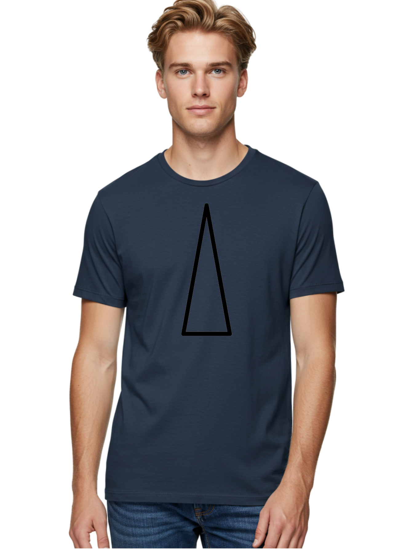 black triangle, geometric shape, equilateral triangle, symmetrical figure, minimalist design, simple graphics, triangle icon