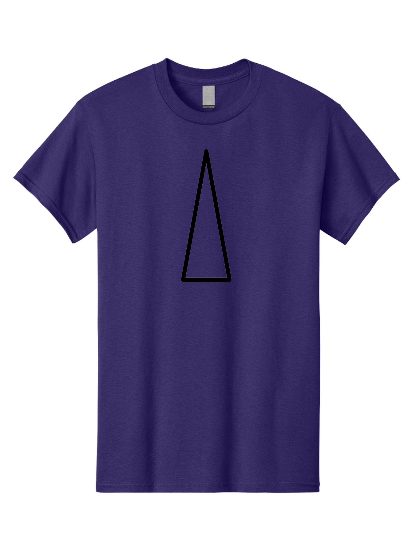 black triangle, geometric shape, equilateral triangle, symmetrical figure, minimalist design, simple graphics, triangle icon