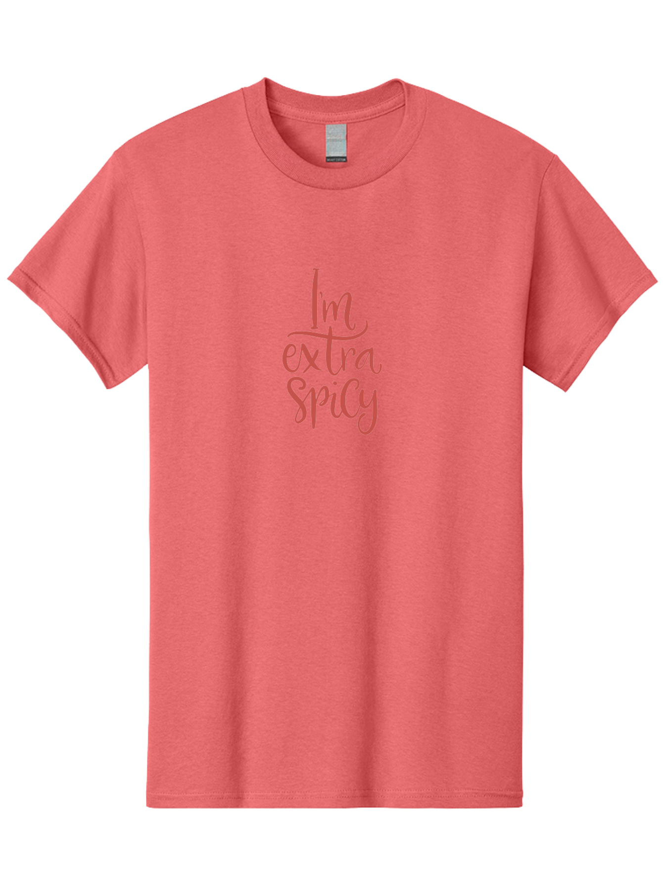 I-M-Extra-Spicy-3 Men'S Graphic Tee, 100% Cotton, Comfortable Casual Summer Wear, Machine Washable, Female Empowerment, Sass, Confidence, Attitude, Inspirational Quote, Funny Phrase, Bold Statement, Hot Personality -  Aaa260