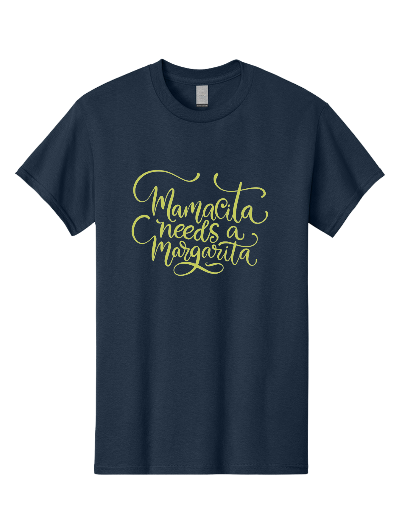 Mamacita needs a Margarita, margarita cocktail, funny quote, cursive text, beverage phrase, happy hour, drink sign, party theme, cocktail hour, festive vibe