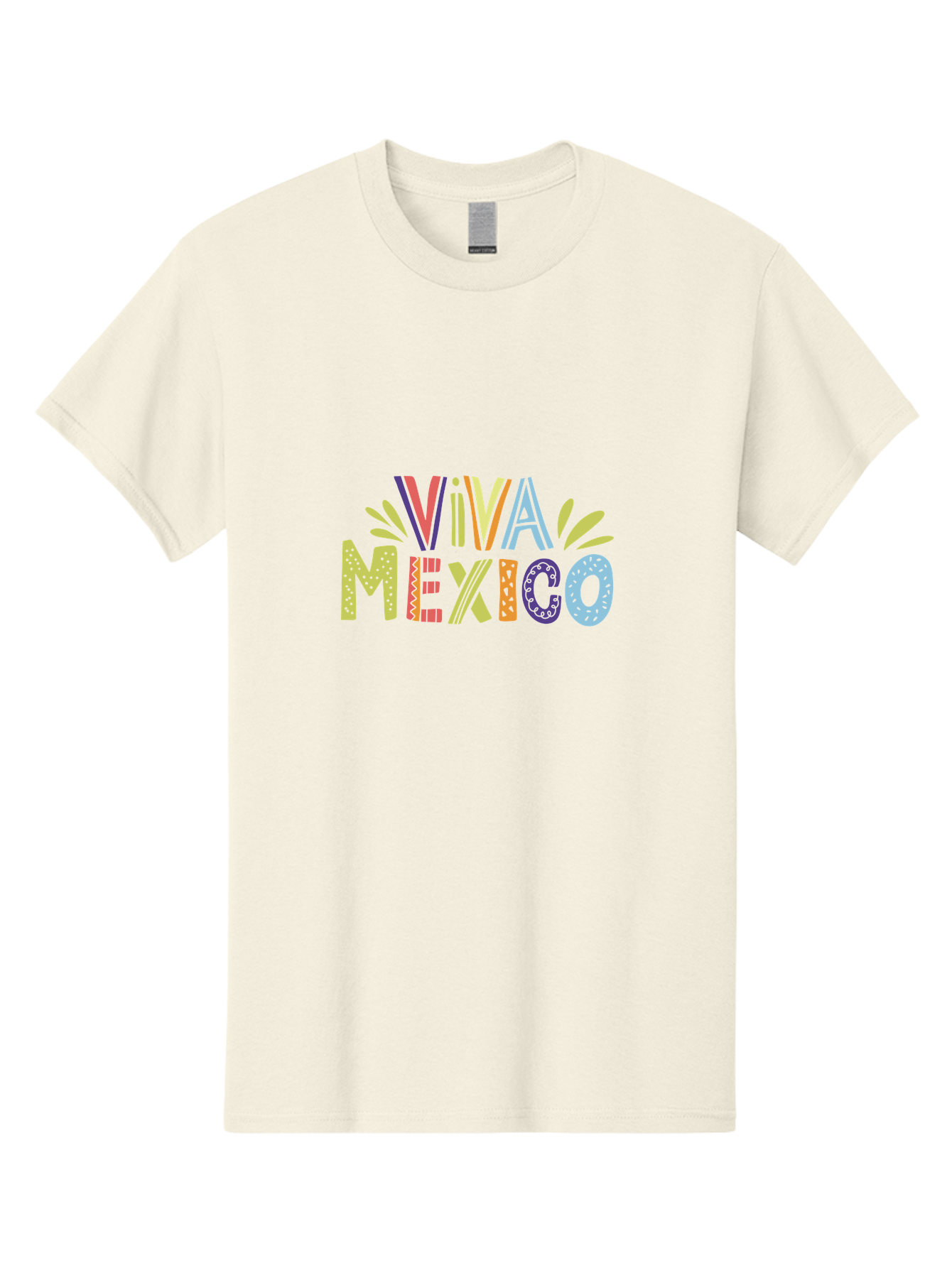 Viva-Mexico-2 Men'S Graphic Tee, 100% Cotton, Comfortable Casual Summer Wear, Machine Washable, Viva Mexico, Colorful Typography, Vibrant Colors, Festive Atmosphere, Celebratory Design, Latin American Culture, Fiesta Theme, -  Aaa307