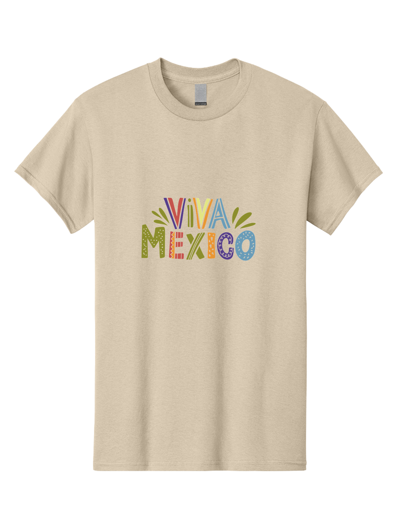 Viva-Mexico-3 Men'S Graphic Tee, 100% Cotton, Comfortable Casual Summer Wear, Machine Washable, Viva Mexico, Colorful Typography, Festive Design, Cultural Celebration, Latin American Heritage, Vibrant Colors, Dynamic Composition, -  Aaa308