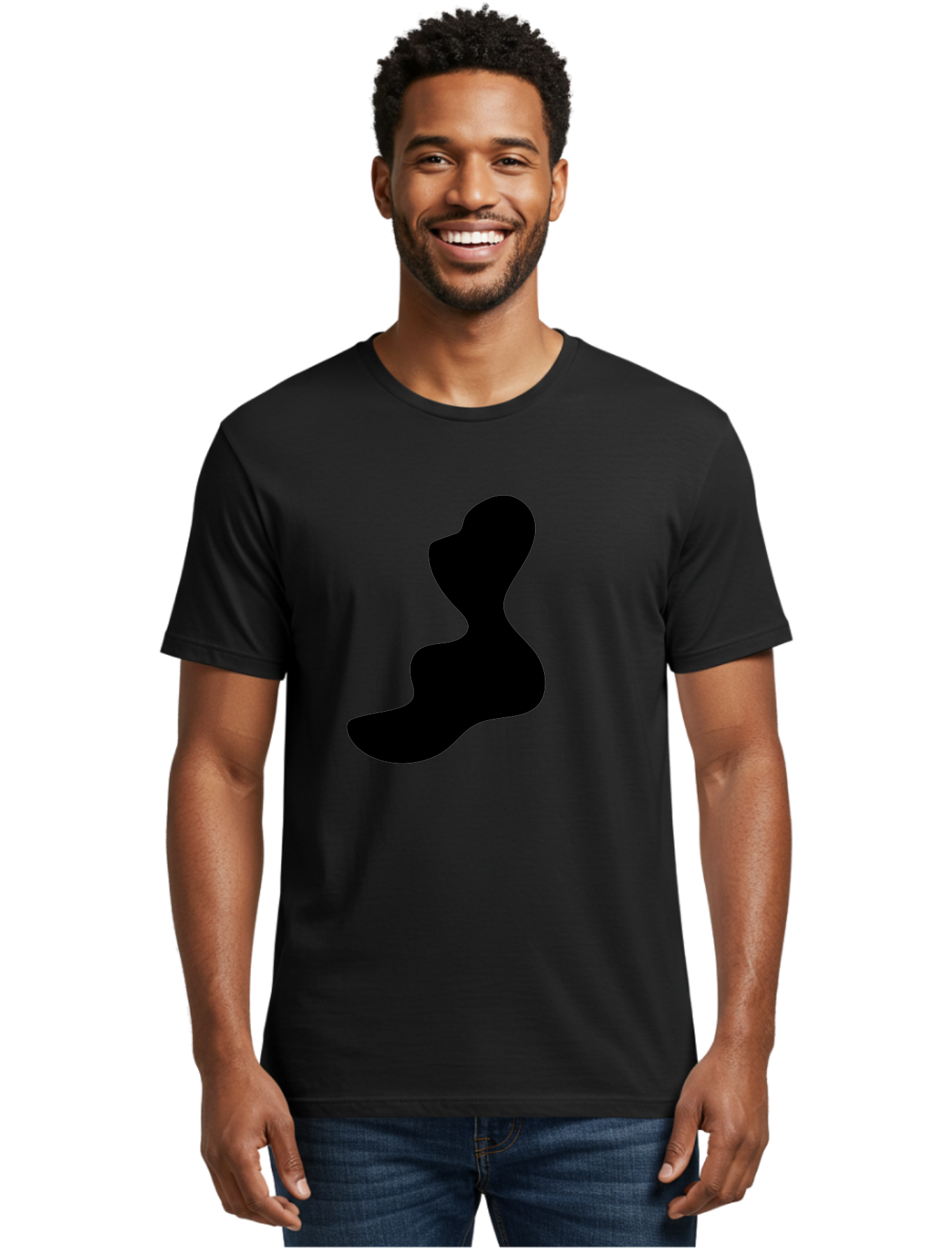abstract shape, black silhouette, modern art, minimalist design, fluid form, contemporary graphics, artistic expression, sleek design, abstract figure, simple shapes