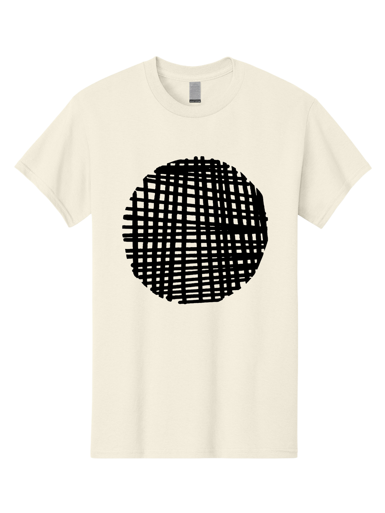 Black-Grid-Circle Men'S Graphic Tee, 100% Cotton, Comfortable Casual Summer Wear, Machine Washable, Disco Ball, Grid Pattern, Abstract Design, Black And Green, Modern Art, Geometric Shape, Spherical Object, Shiny Surface, Party Decoration -  Aaa375