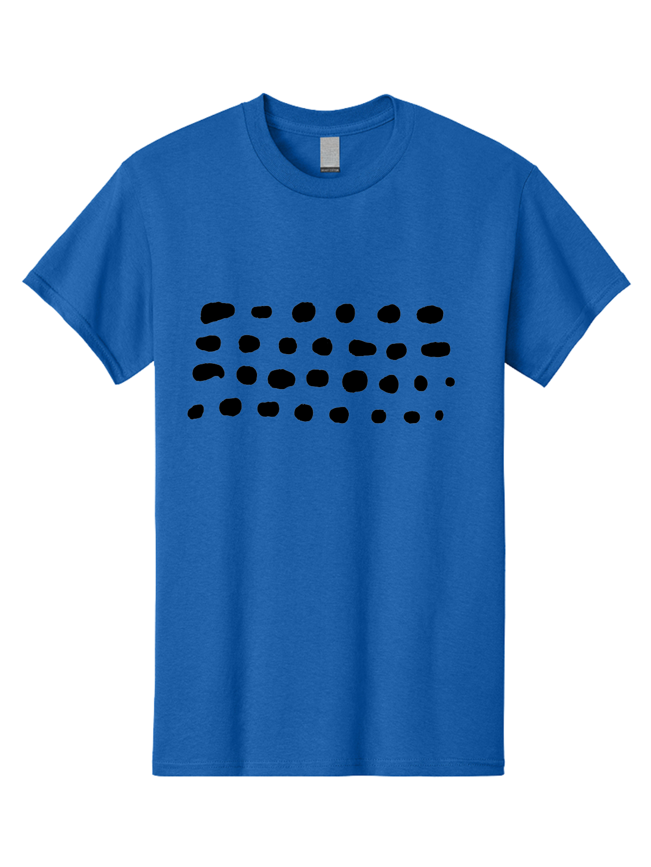 Braille-Text Men'S Graphic Tee, 100% Cotton, Comfortable Casual Summer Wear, Machine Washable, Braille Dots, Tactile Writing, Accessible Design, Assistive Technology, Visual Impairment, Disability Awareness, Raised Dots -  Aaa400