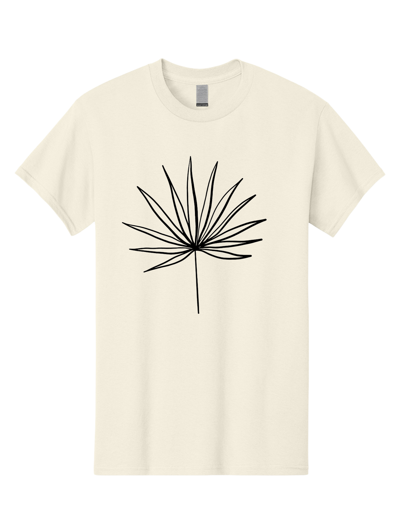 Cannabis-Leaf-1 Men'S Graphic Tee, 100% Cotton, Comfortable Casual Summer Wear, Machine Washable, Marijuana Leaf, Cannabis Symbol, Black Silhouette, Minimalist Design, Simple Graphics, Leafy Pattern, Modern Illustration, Sleek Lines -  Aaa406