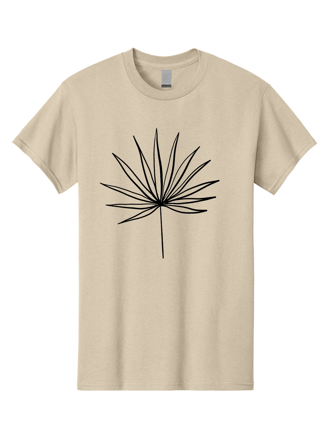 Cannabis-Leaf-1 Men'S Graphic Tee, 100% Cotton, Comfortable Casual Summer Wear, Machine Washable, Marijuana Leaf, Cannabis Symbol, Black Silhouette, Minimalist Design, Simple Graphics, Leafy Pattern, Modern Illustration, Sleek Lines -  Aaa406