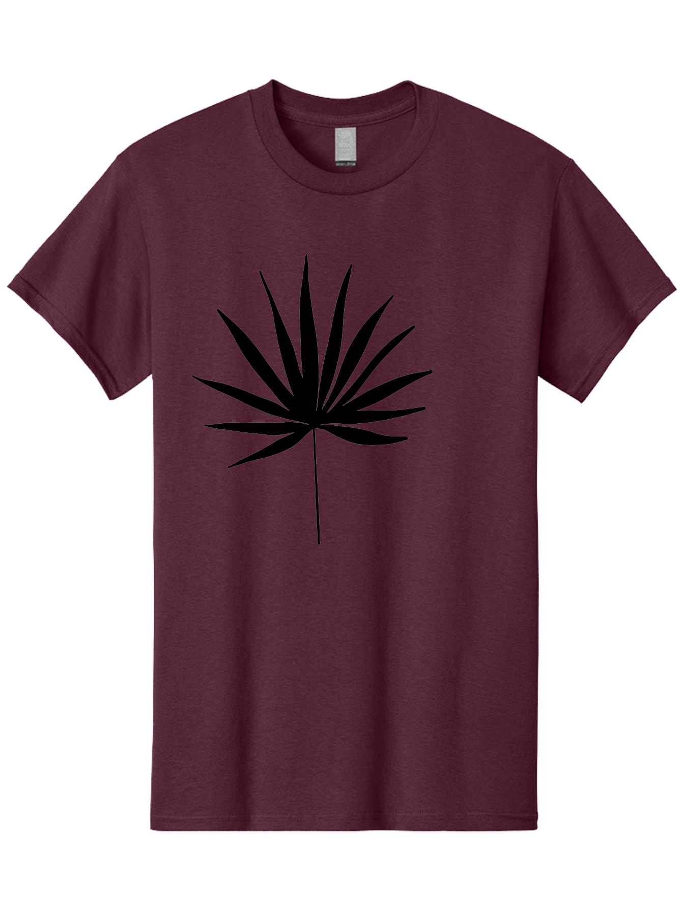 Cannabis-Leaf-4 Men'S Graphic Tee, 100% Cotton, Comfortable Casual Summer Wear, Machine Washable, Cannabis Leaf Silhouette, Marijuana Leaf Icon, Black Cannabis Symbol, Leafy Graphic Design, Cannabis Culture, Pot Leaf Artwork, -  Aaa409