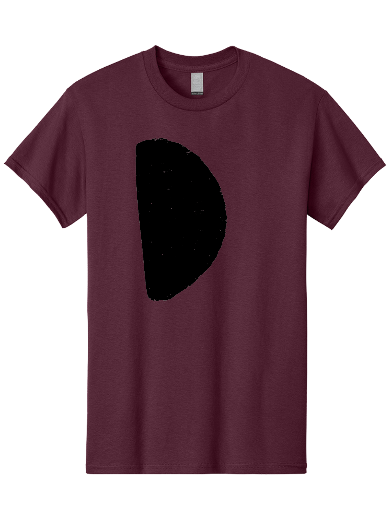 Crescent-Shape Men'S Graphic Tee, 100% Cotton, Comfortable Casual Summer Wear, Machine Washable, Pacman Character, Video Game Icon, Retro Gaming, Classic Arcade, Pixel Art, Gaming Culture, Nostalgia -  Aaa418