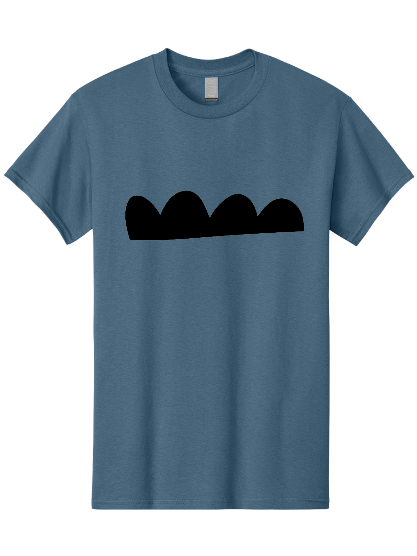 Crowns Men'S Graphic Tee, 100% Cotton, Comfortable Casual Summer Wear, Machine Washable, Black Crown Silhouette, Regal Symbol, Monarch Emblem, Royal Crest, Majestic Design, Elegant Simplicity -  Aaa420