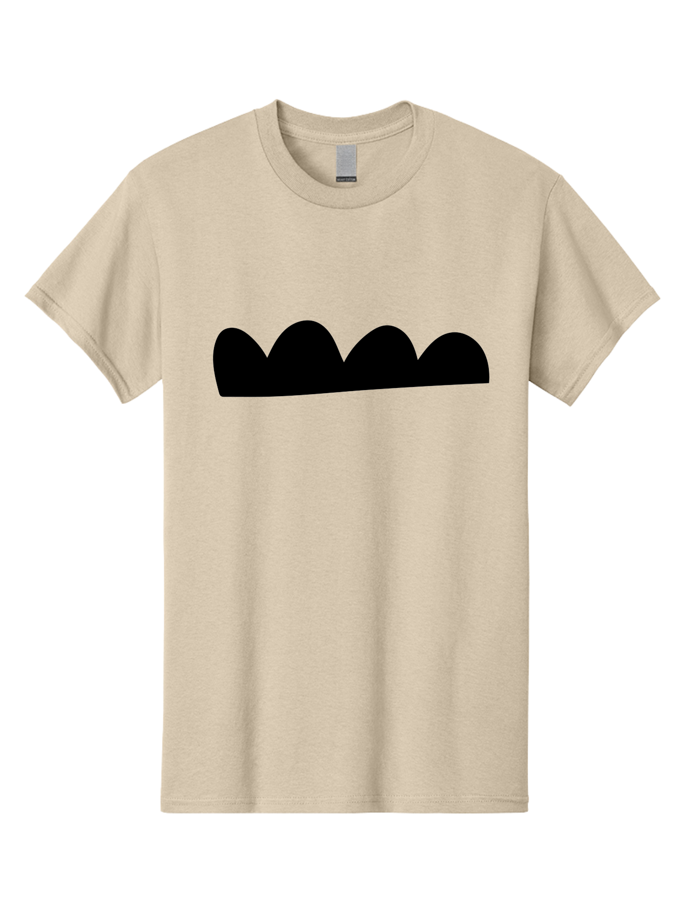 Crowns Men'S Graphic Tee, 100% Cotton, Comfortable Casual Summer Wear, Machine Washable, Black Crown Silhouette, Regal Symbol, Monarch Emblem, Royal Crest, Majestic Design, Elegant Simplicity -  Aaa420