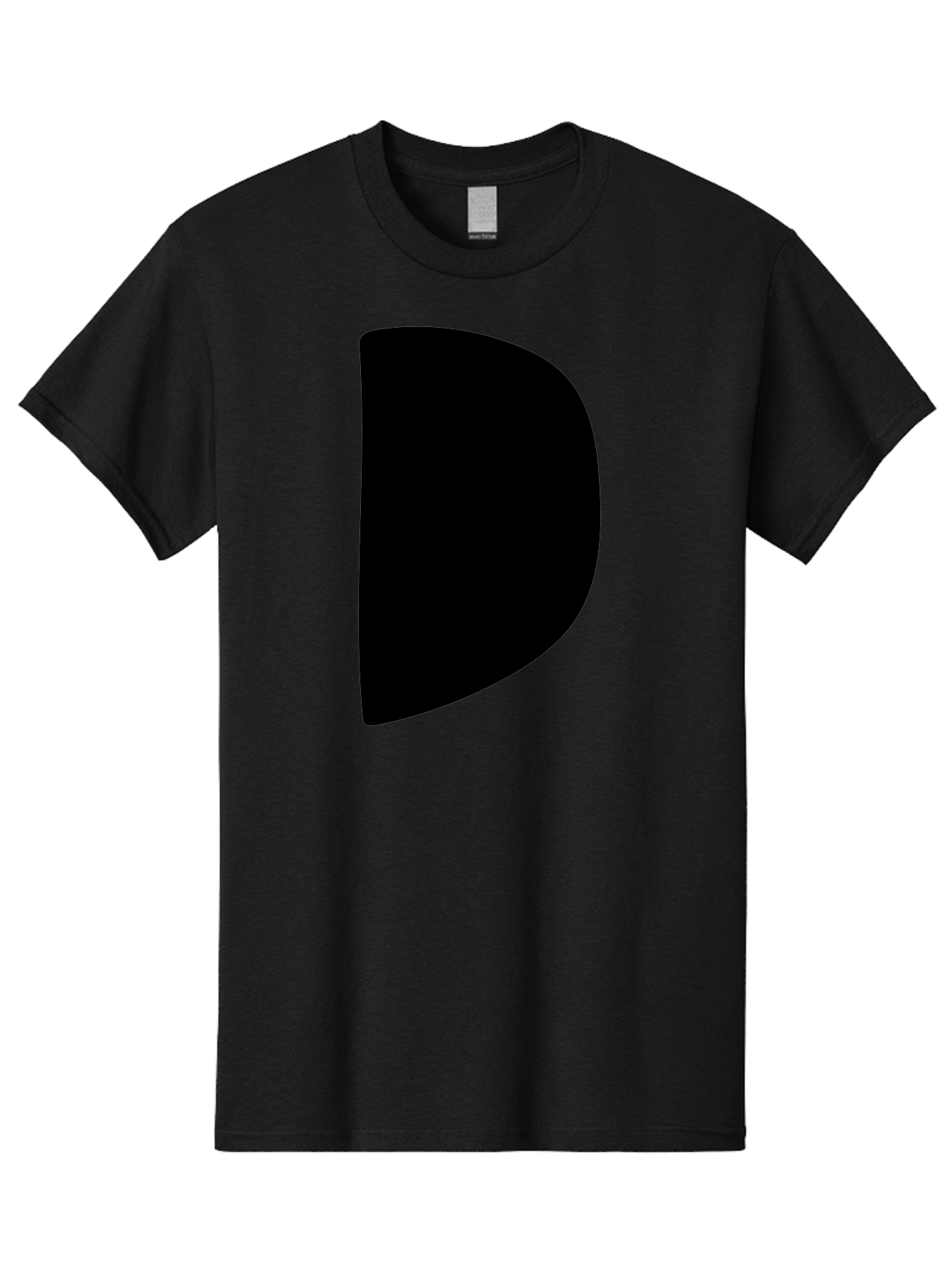 D Men'S Graphic Tee, 100% Cotton, Comfortable Casual Summer Wear, Machine Washable, Modern Typography, Bold Font, Minimalist Design, Sleek Lettering, Simple Shapes, Graphic Design Elements, Abstract Art, Black And Green Color Scheme -  Aaa421