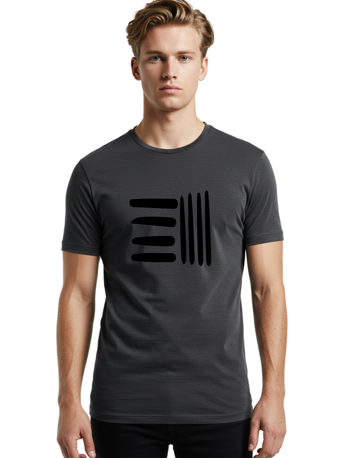 equals sign, mathematical symbol, black and green, graphic design, modern art, simple shapes, contrast colors, minimalist style