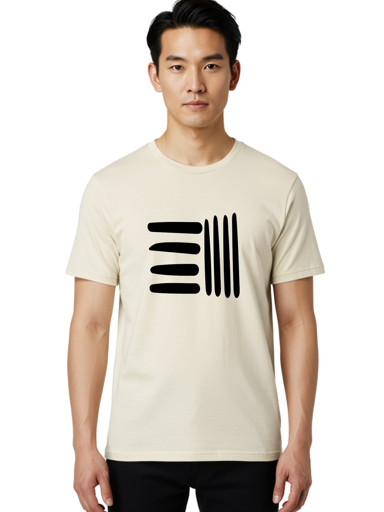 equals sign, mathematical symbol, black and green, graphic design, modern art, simple shapes, contrast colors, minimalist style