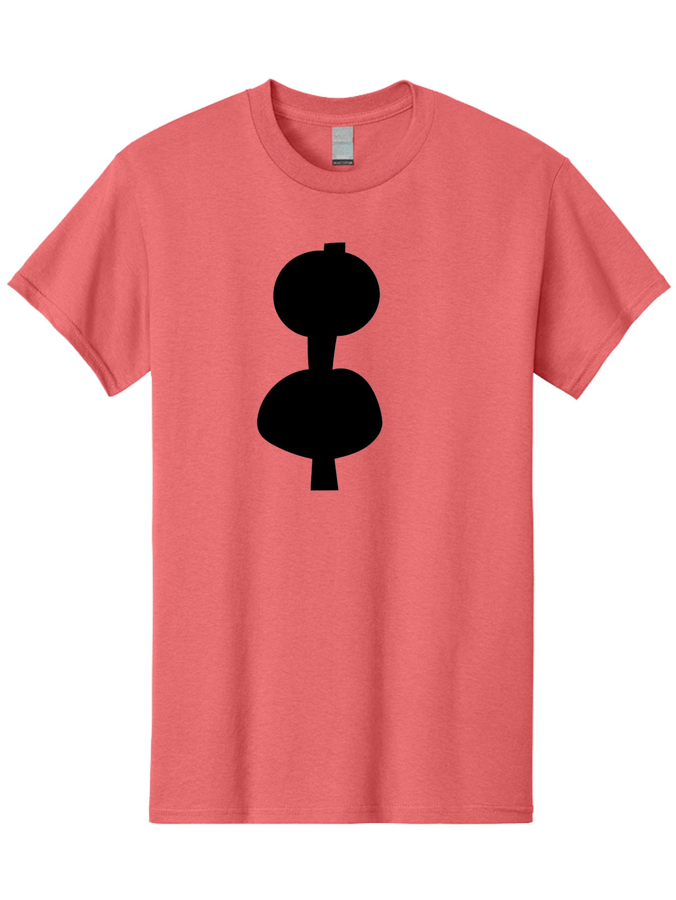 Hourglass Men'S Graphic Tee, 100% Cotton, Comfortable Casual Summer Wear, Machine Washable, Dumbbell Icon, Fitness Symbol, Gym Equipment, Workout Tool, Exercise Accessory, Physical Fitness, Bodybuilding -  Aaa437