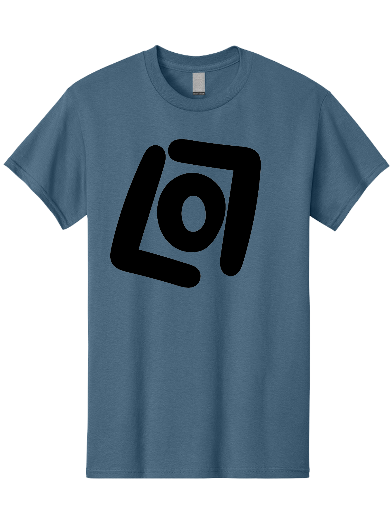 Lo7 Men'S Graphic Tee, 100% Cotton, Comfortable Casual Summer Wear, Machine Washable, Stylized Logo, Modern Design, Abstract Shapes, Geometric Pattern, Minimalist Art, Bold Lines, Unique Typography -  Aaa460