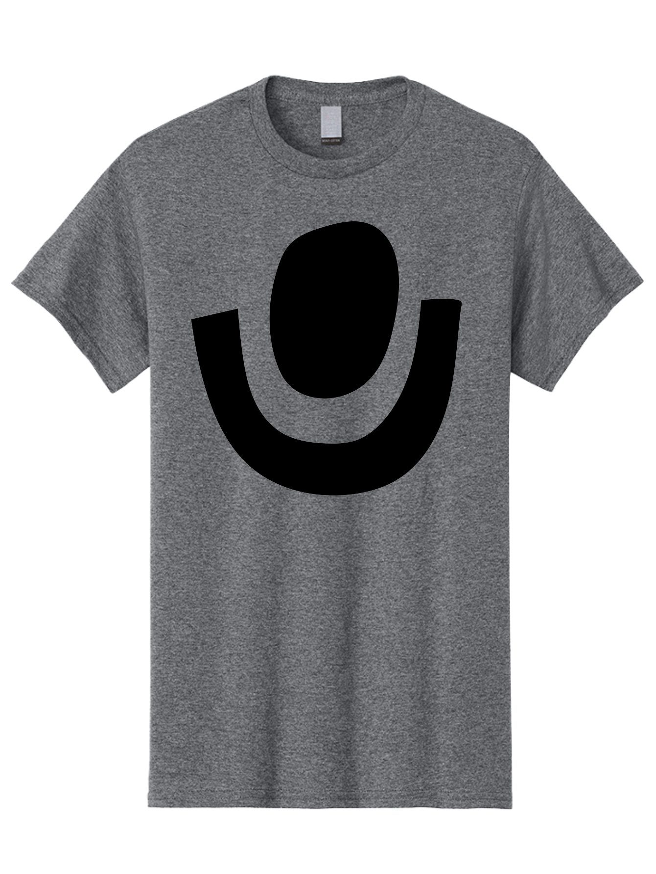 Microphone-Icon Men'S Graphic Tee, 100% Cotton, Comfortable Casual Summer Wear, Machine Washable, Microphone Icon, Voice Recording, Podcasting, Music, Audio Equipment, Black Silhouette, Simple Design, Modern Logo -  Aaa464