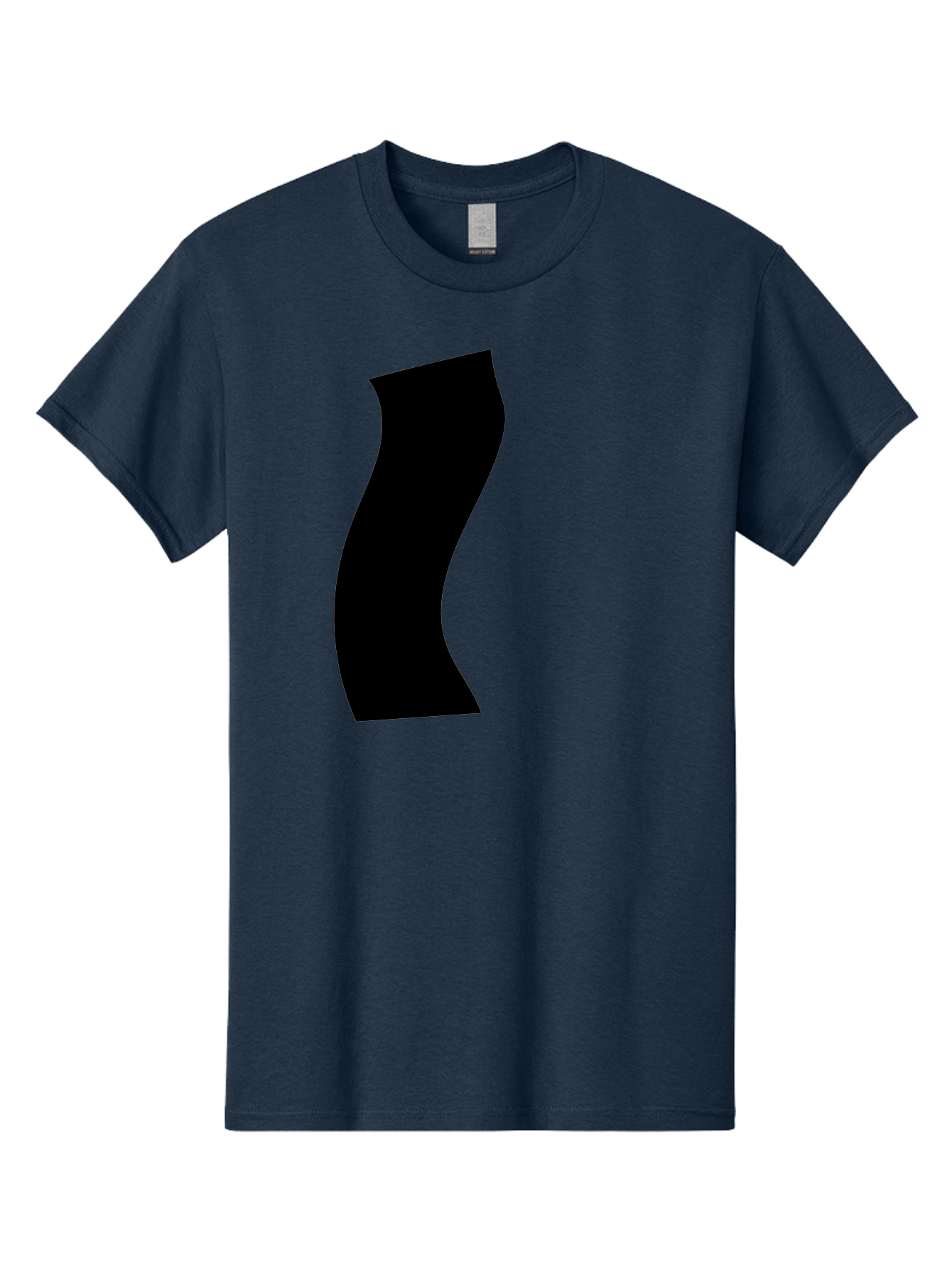 S Men'S Graphic Tee, 100% Cotton, Comfortable Casual Summer Wear, Machine Washable, Stylized Letter, Abstract Design, Minimalist Art, Bold Font, Modern Graphic, Sleek Typography, Simple Shape -  Aaa480