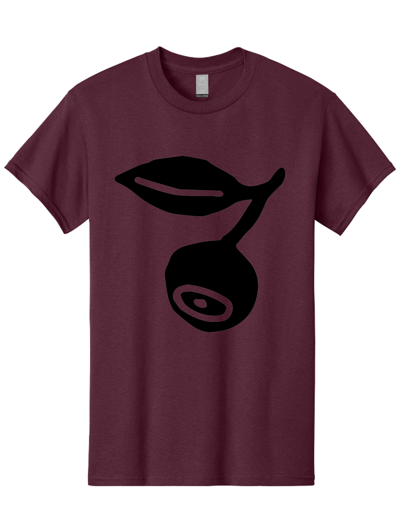 Whale Men'S Graphic Tee, 100% Cotton, Comfortable Casual Summer Wear, Machine Washable, Stylized Whale Silhouette, Abstract Art, Minimalist Design, Black And Green Color Scheme, Ocean Creature, Sea Animal, Modern Illustration, Simple Shapes -  Aaa617