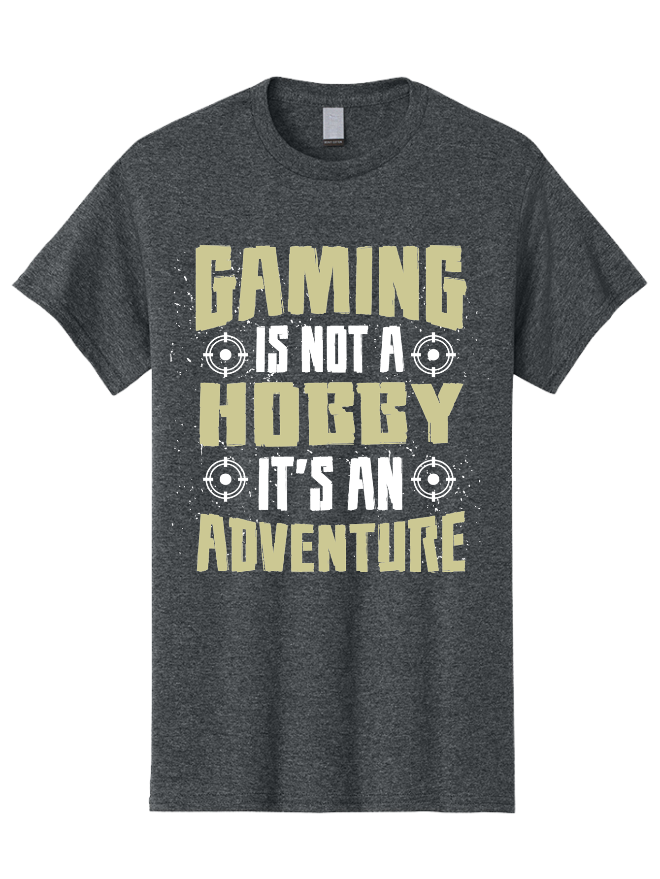 Gaming-Is-Not-A-Hobby Men'S Graphic Tee, 100% Cotton, Comfortable Casual Summer Wear, Machine Washable, Gaming Adventure, Video Games, Gaming Culture, Gamer Lifestyle, Fun Activities, Recreational Gaming, Entertainment, Gaming Community, -  Aaa640
