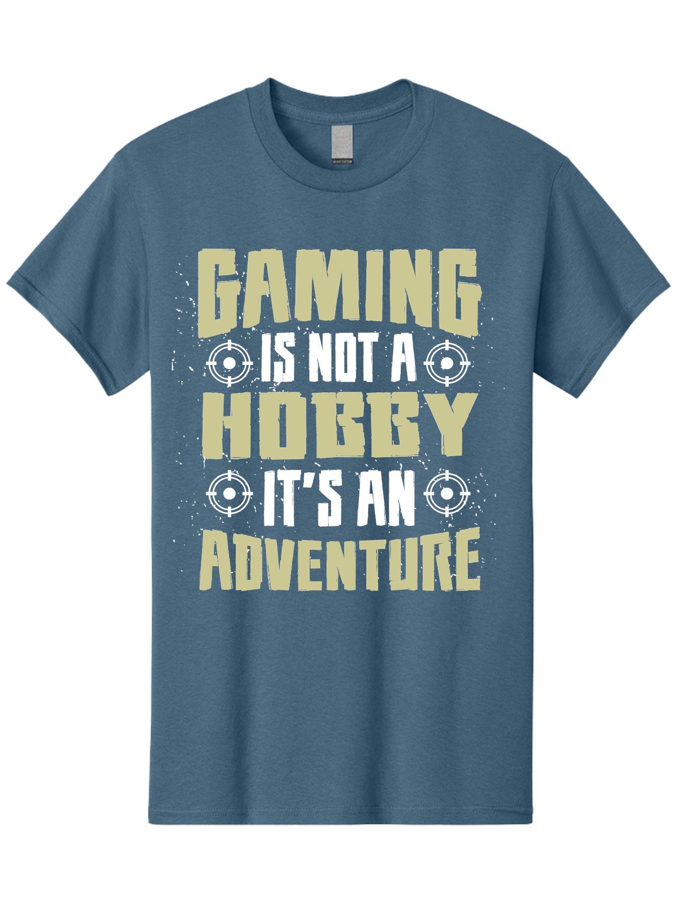 Gaming-Is-Not-A-Hobby Men'S Graphic Tee, 100% Cotton, Comfortable Casual Summer Wear, Machine Washable, Gaming Adventure, Video Games, Gaming Culture, Gamer Lifestyle, Fun Activities, Recreational Gaming, Entertainment, Gaming Community, -  Aaa640