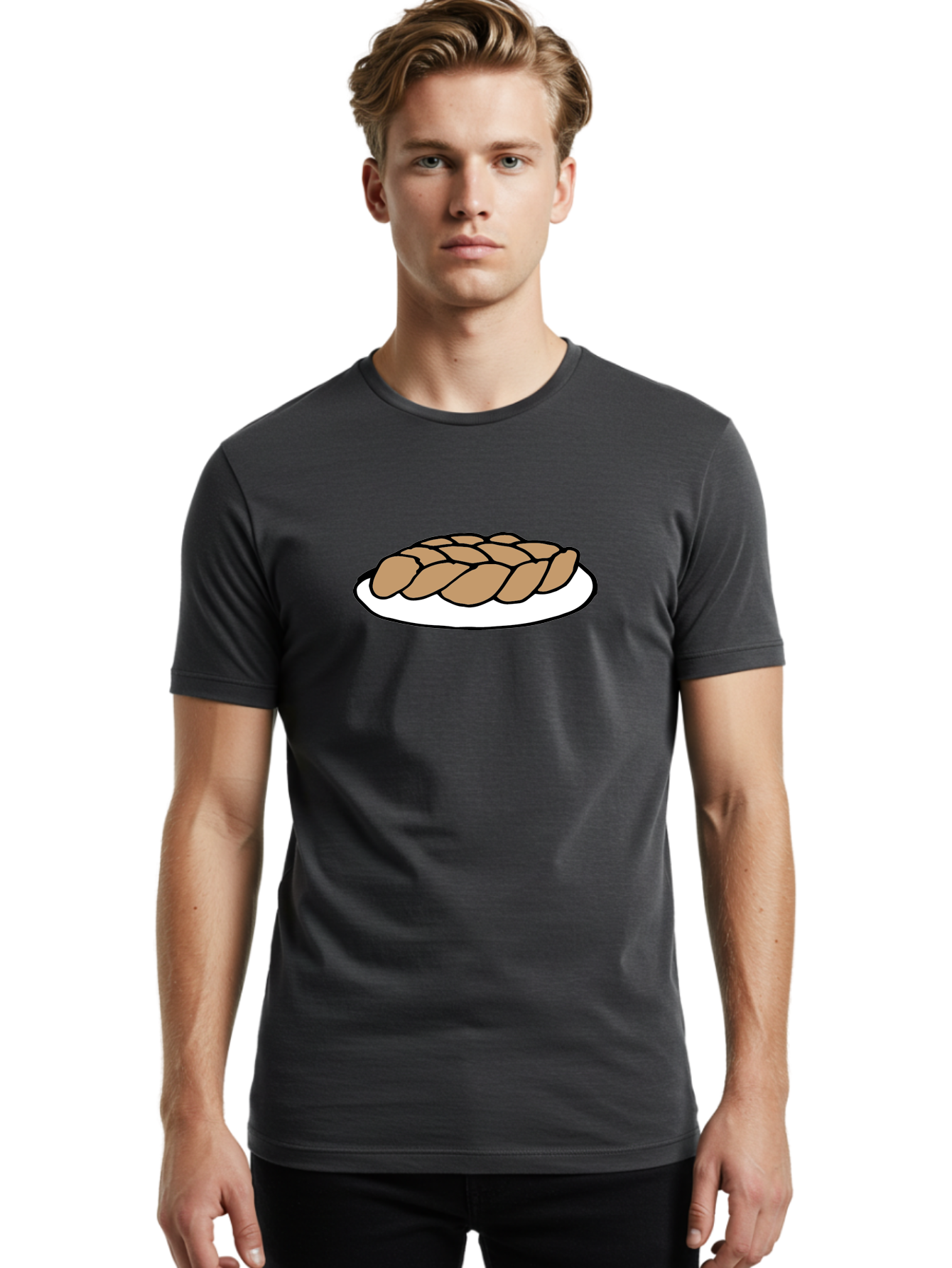 braided bread, baked goods, artisanal bread, bread on plate, white plate, brown bread, traditional bread, freshly baked