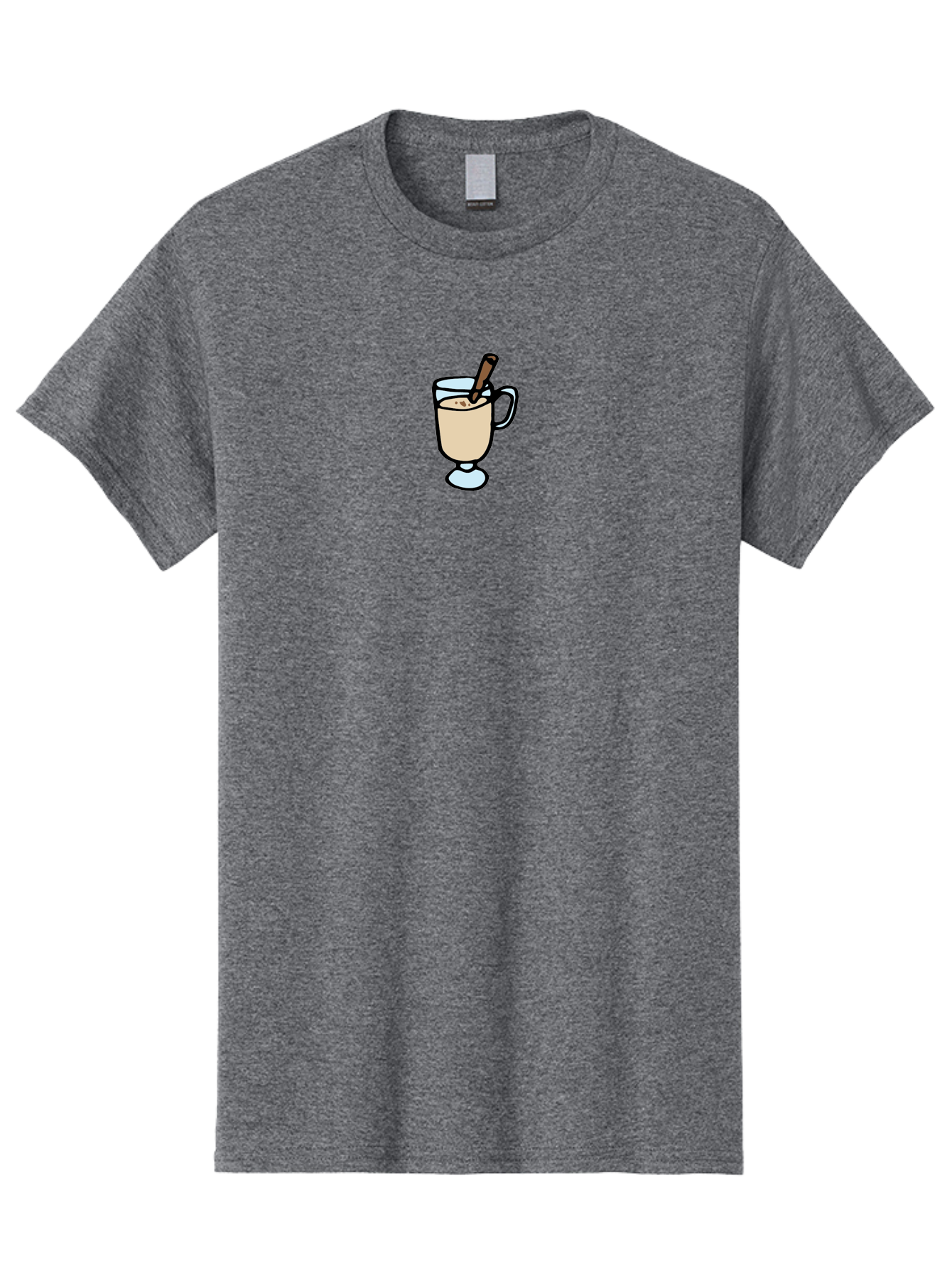 Coffee Men'S Graphic Tee, 100% Cotton, Comfortable Casual Summer Wear, Machine Washable, Coffee Drink, Beige Liquid, Cinnamon Stick, Coffee Mug, Coffee Culture, Warm Beverage, Gourmet Coffee, Cozy Atmosphere, Coffee Time, Morning Coffee -  Aaa838