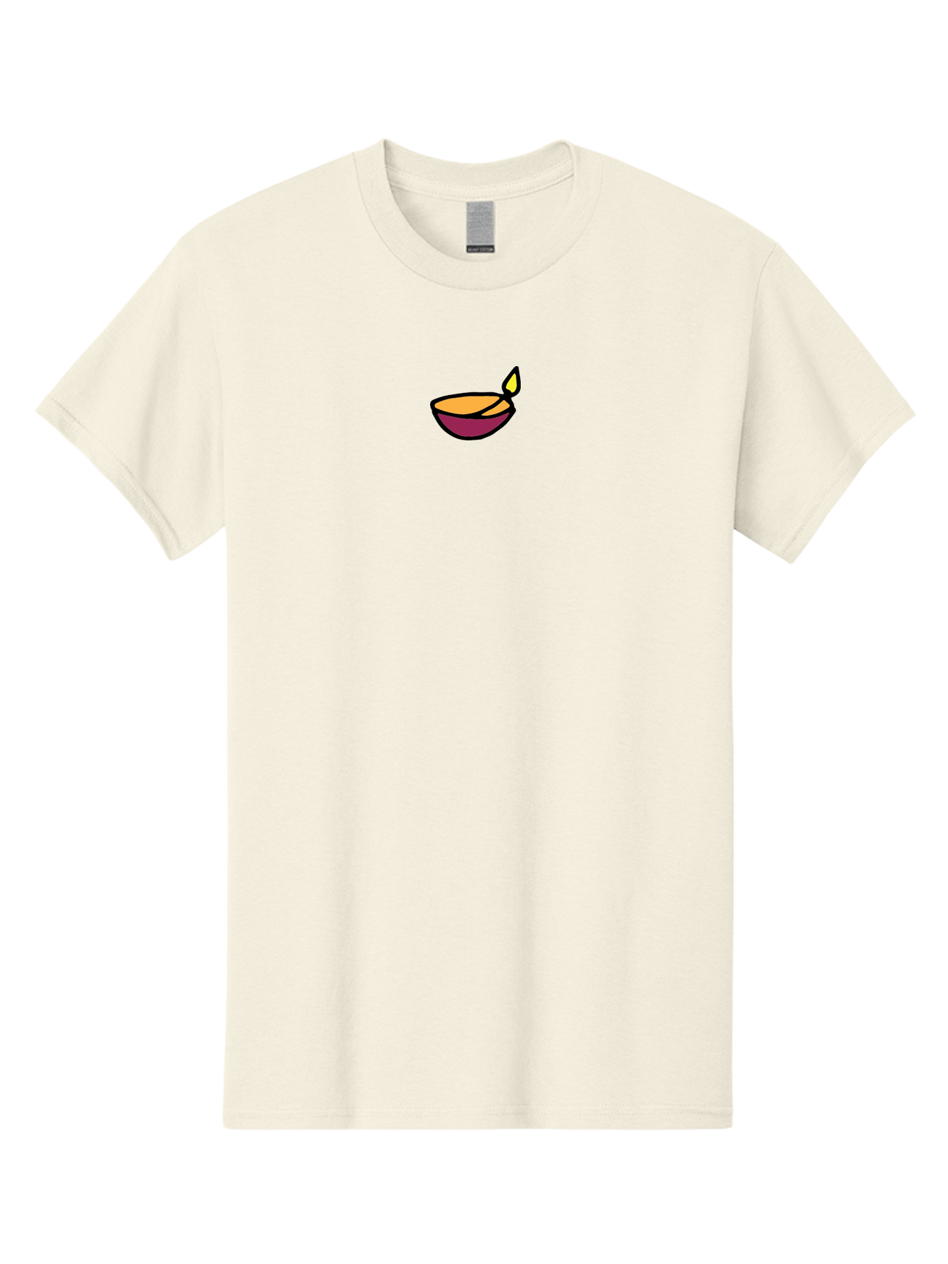 Diya-Lamp Men'S Graphic Tee, 100% Cotton, Comfortable Casual Summer Wear, Machine Washable, Traditional Indian Diya Lamp, Festive Lighting, Diwali Celebration, Spiritual Ambiance, Cultural Heritage, Symbolic Decor, Vibrant Colors -  Aaa859