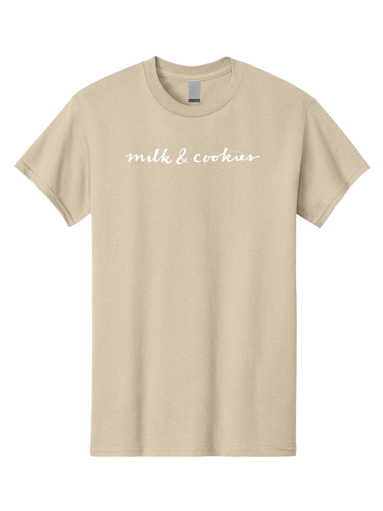 Milk-Cookies-1 Men'S Graphic Tee, 100% Cotton, Comfortable Casual Summer Wear, Machine Washable, Milk And Cookies, Sweet Treats, Dessert Lovers, Cookie Cravings, Nostalgic Vibe, Homey Feel, Comfort Food -  Aaa992