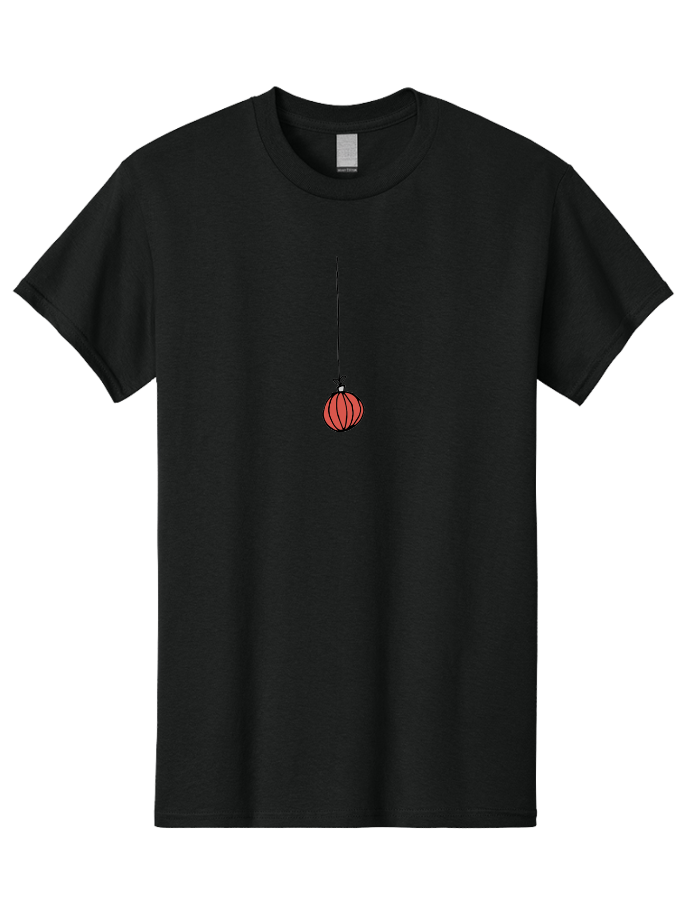 Onion Men'S Graphic Tee, 100% Cotton, Comfortable Casual Summer Wear, Machine Washable, Hanging Onion, Cartoon Style, Simple Illustration, Red Onion, Black Outline, Kitchen Ingredient, Food Illustration, Cooking Graphic Aab022