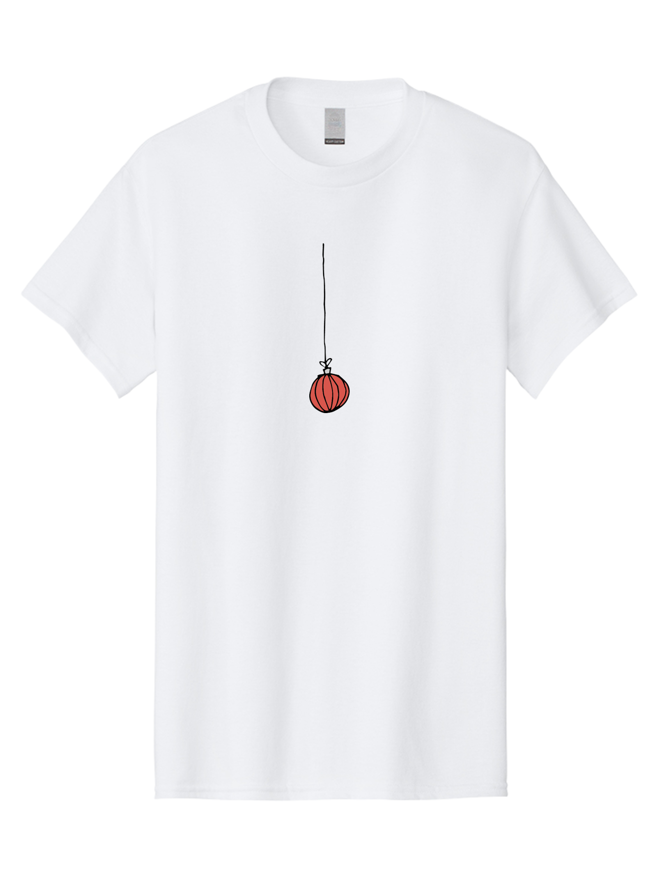Onion Men'S Graphic Tee, 100% Cotton, Comfortable Casual Summer Wear, Machine Washable, Hanging Onion, Cartoon Style, Simple Illustration, Red Onion, Black Outline, Kitchen Ingredient, Food Illustration, Cooking Graphic Aab022