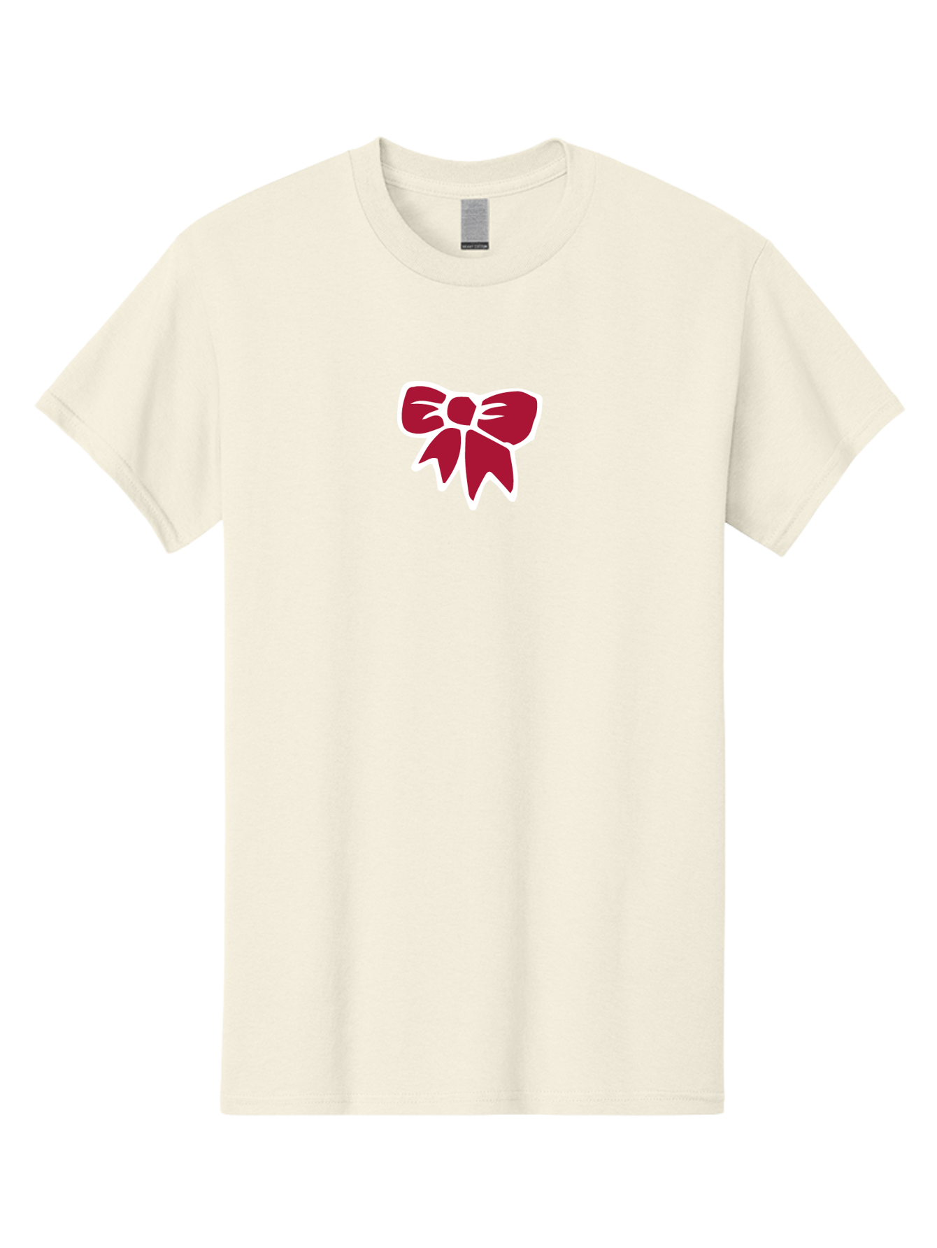Red-Bow-1 Men'S Graphic Tee, 100% Cotton, Comfortable Casual Summer Wear, Machine Washable, Red Bow, Ribbon Decoration, Gift Wrapping, Festive Symbol, Elegant Design, Classic Motif, Decorative Element, Stylish Accessory Aab066