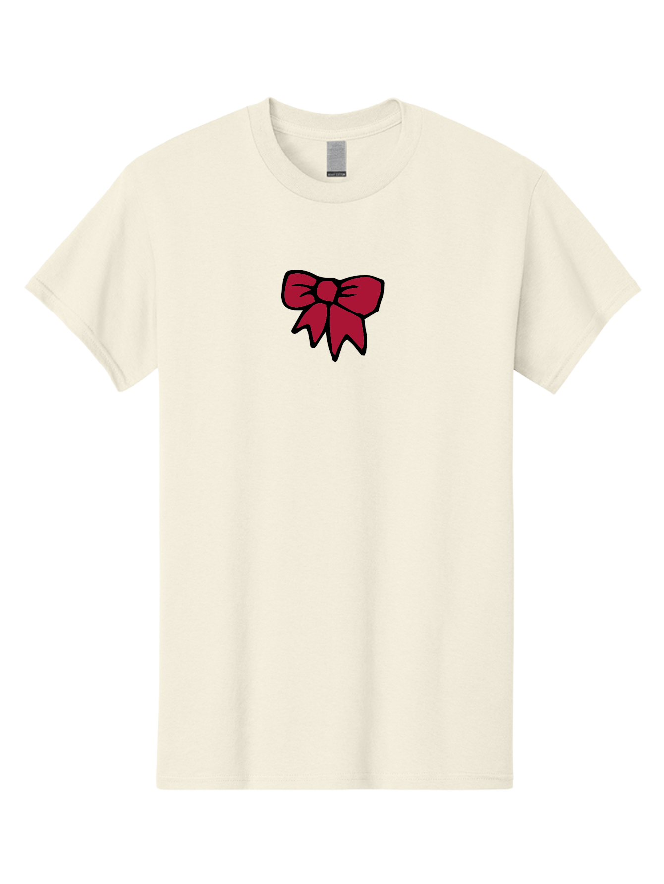 Red-Bow-2 Men'S Graphic Tee, 100% Cotton, Comfortable Casual Summer Wear, Machine Washable, Red Bow, Gift Wrapping, Ribbon Decoration, Festive Decor, Elegant Design, Stylish Accessory, Wrapping Ideas Aab067