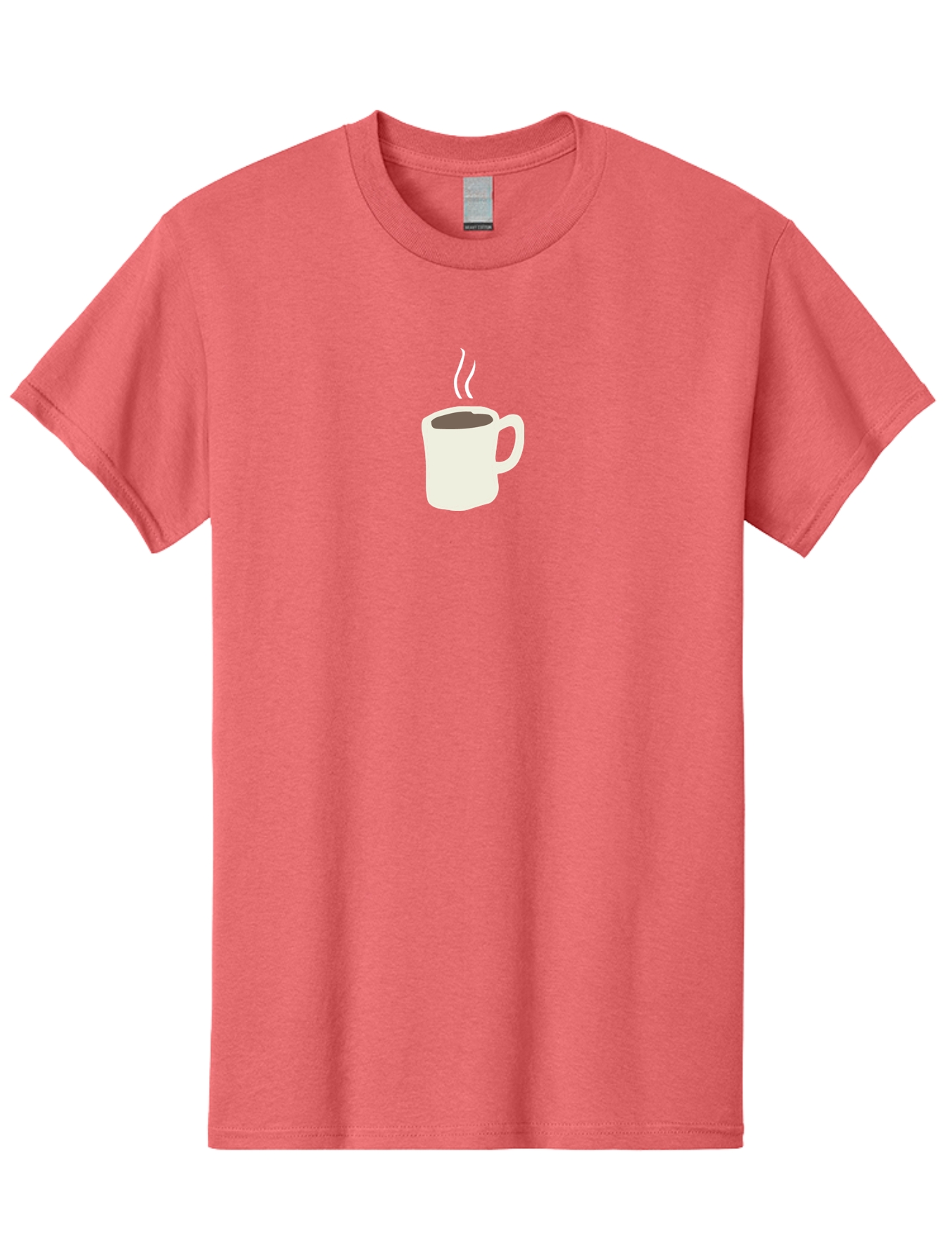 Steaming-Coffee-Mug-1 Men'S Graphic Tee, 100% Cotton, Comfortable Casual Summer Wear, Machine Washable, Coffee Mug, Hot Beverage, Morning Coffee, Steaming Cup, Coffee Break, Hot Drink, Caffeine Boost, Daily Grind Aab136