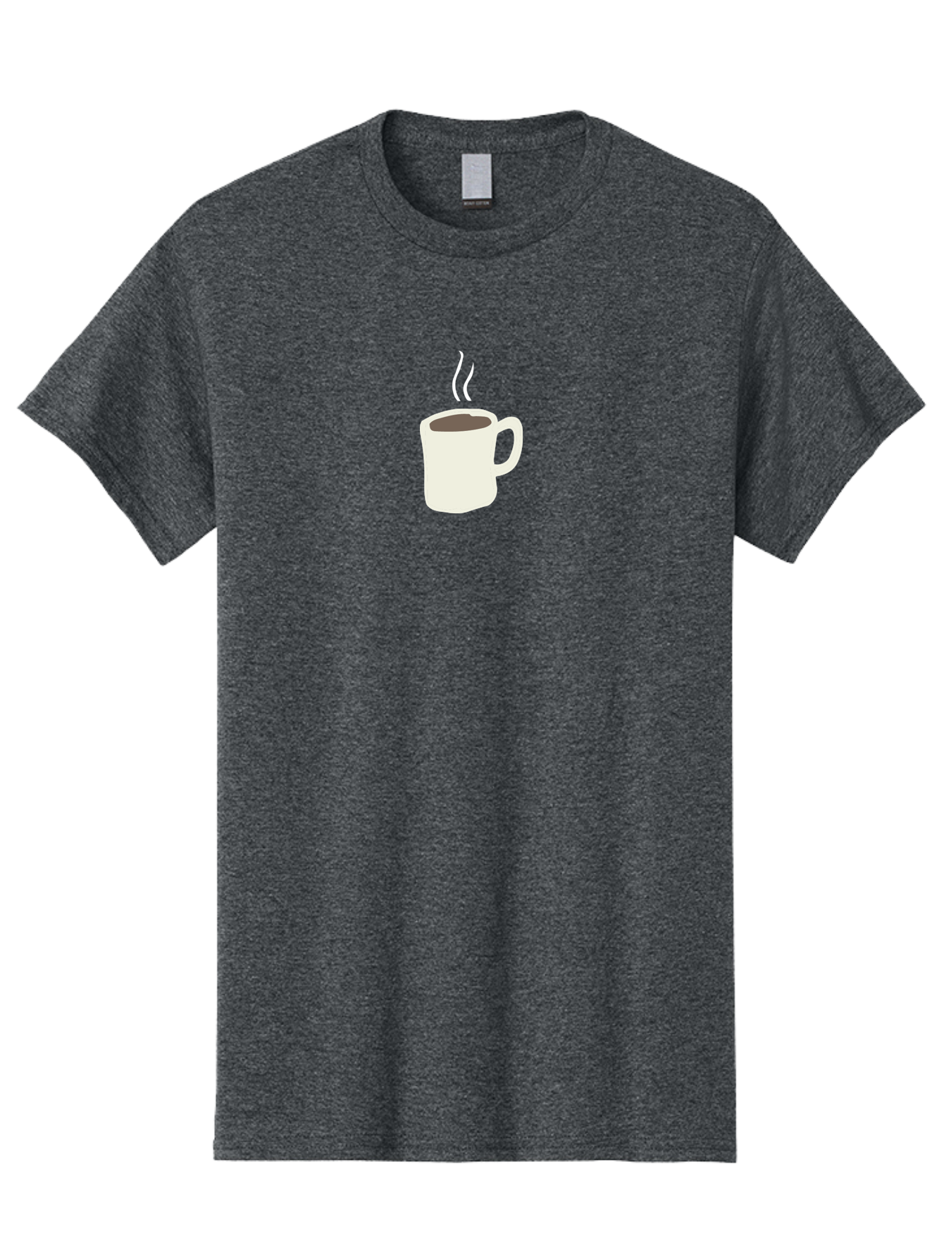 Steaming-Coffee-Mug-1 Men'S Graphic Tee, 100% Cotton, Comfortable Casual Summer Wear, Machine Washable, Coffee Mug, Hot Beverage, Morning Coffee, Steaming Cup, Coffee Break, Hot Drink, Caffeine Boost, Daily Grind Aab136