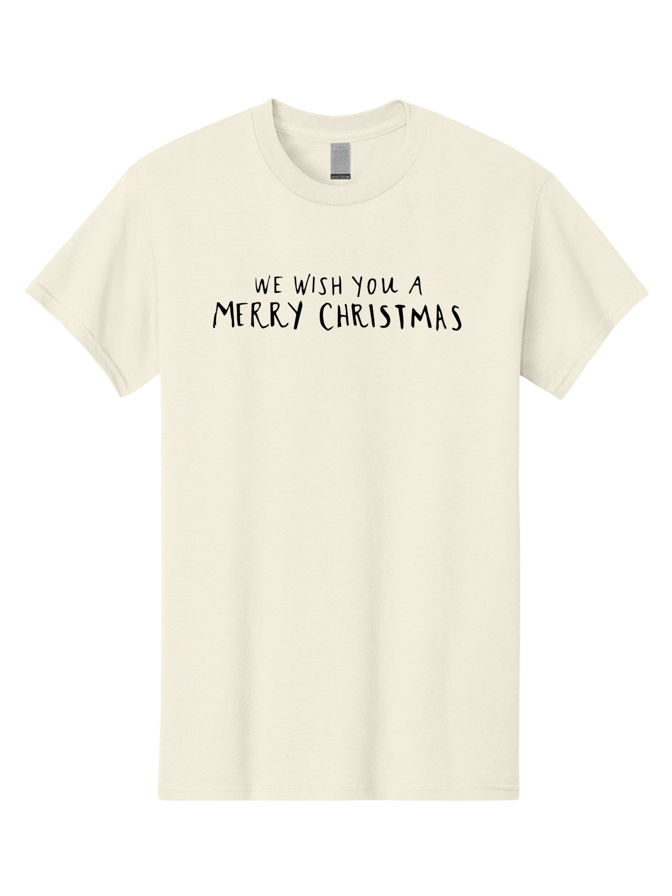 We-Wish-You-A-Merry-Christmas Men'S Graphic Tee, 100% Cotton, Comfortable Casual Summer Wear, Machine Washable, Christmas Wishes, Holiday Message, Festive Season, Joyful Greetings, Seasonal Cheer, We Wish You A Merry Christmas Aab159